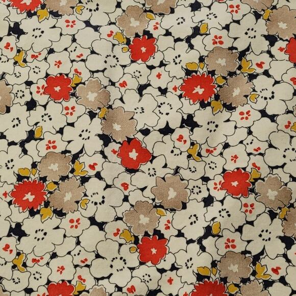 Loft Softly Sueded Floral Demure Pencil Skirt size 4 - Picture 7 of 7